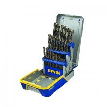 STANLEY 3018006B - Irwin Turbomax Reduced Shank HSS Drill Bit Sets