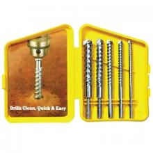 STANLEY 61170 - Irwin Hanson 611 Series Carbide-Tipped Rotary Hammer Masonry Drill Bit Sets