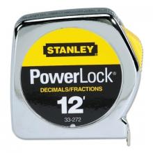 STANLEY 33272 - Stanley Powerlock Tape Rules 1/2 in Wide Blade