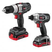 PORTER-CABLE PCCK410L2 - PORTER-CABLE 18 Volt 2 Kit - Drill/Driver & Impact Driver