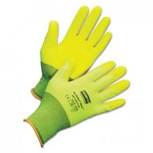 Honeywell NF11HVY9L - Honeywell North NorthFlex Neon Hi-Viz PVC Palm Coated Gloves