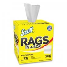 Kimberly-Clark Professional 75260 - Scott Rags In A Box Heavy Duty Disposable Towels