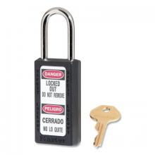 Master Lock 411BLK - Master Lock Zenex Thermoplastic Safety Lockout Padlocks