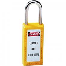 Master Lock 411YLW - Master Lock Zenex Thermoplastic Safety Lockout Padlocks