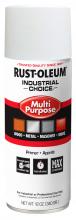 Rust-Oleum Industrial 1681830V - Rust-Oleum Industrial Choice 1600 System Multi-Purpose Enamel Spray Primer, Flat White, 12 oz