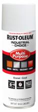 Rust-Oleum Industrial 1690830V - Rust-Oleum Industrial Choice 1600 System Multi-Purpose Enamel Spray Paint, Flat White, 12 oz