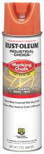 Rust-Oleum Industrial 205233 - Rust-Oleum Industrial Choice APWA Orange Marking Chalk -17 oz. Spray Can