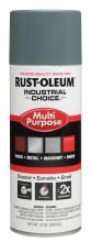 Rust-Oleum Industrial 214646 - Rust-Oleum Industrial Choice 1600 System Multi-Purpose Enamel Spray Paint, Gloss ANSI 49 Medium Ligh