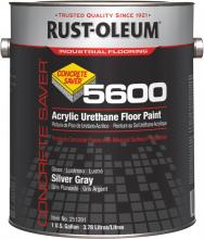 Rust-Oleum Industrial 251291 - Rust-Oleum Concrete Saver 5600 Acrylic Urethane Silver Gray, 1 Gallon