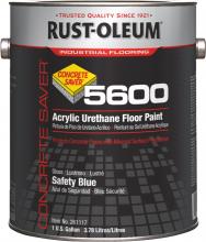 Rust-Oleum Industrial 261117 - Rust-Oleum Concrete Saver 5600 Acrylic Urethane Safety Blue, 1 Gallon