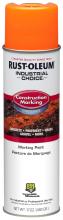 Rust-Oleum Industrial 264697 - Rust-Oleum Industrial Choice M1400 System Water-Based Construction Marking Paint, Fluorescent Orange