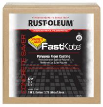 Rust-Oleum Industrial 277495 - Rust-Oleum Concrete Saver FastKote Gray, 1 Gallon Kit