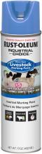 Rust-Oleum Industrial 383019 - Rust-Oleum Industrial Choice Fluorescent Blue, 17 Oz. Spray