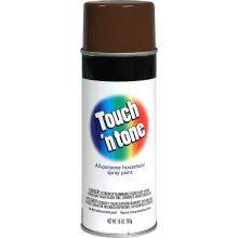 Rust-Oleum Industrial 55277830 - Rust-Oleum Touch 'n Tone Gloss Leather Brown, 10 Oz. Spray