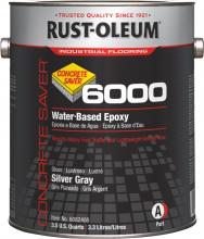 Rust-Oleum Industrial 6082408 - Rust-Oleum Concrete Saver 6000 Silver Gray, 1 Gallon