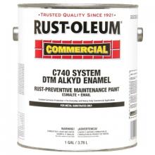 Rust-Oleum Industrial 255558 - Rust-Oleum Commercial C740 System <400 VOC DTM Alkyd Enamel Rust-Preventive Maintenance Paints