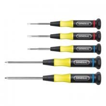 General Tools 700 - General Tools 5-Piece Precision Screwdriver Sets