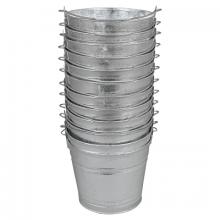 Magnolia Brush 12pail - Magnolia Brush Hot-Dipped Galvanized Pails