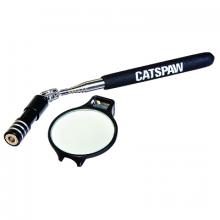 Mayhew 17955 - Mayhew CatsPaw LED Lighted Magnetic Inspection Tools with Attachable Mirror