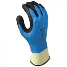 SHOWA 377XL09 - SHOWA 377 Liquid Resistant Nitrile/Nitrile Foam Coated Gloves