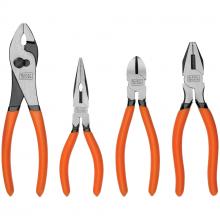 BLACK AND DECKER BDHT84002 - BLACK+DECKER Plier Set, 4-Piece