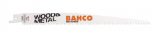 Bahco BAH901206SLT - 10 Pack 12" Bi-Metal Reciprocating Saw Blade 6 Teeth Per Inch For Cutting Wood and Metal