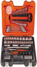 Bahco BAHS106 - 106 pc 1/4" & 1/2" Master Socket and Tool Set