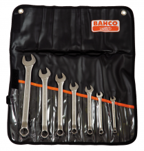 Bahco BAH1952M/7T - 7 pc Offset Combination Wrench Set, in Pouch