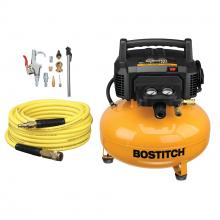 BOSTITCH BTFP02012-WPK - BOSTITCH Air Compressor Kit, Oil-Free, 6 Gallon, 150 Psi