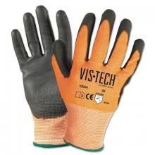 Wells Lamont Y9294L - Wells Lamont Vis-Tech Cut-Resistant Gloves with Polyurethane Coated Palm