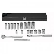 Wright Tool 337 - Wright Tool 21 Piece Standard & Deep Socket Sets