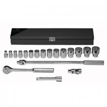 Wright Tool 422 - Wright Tool 19 Piece Standard Socket Sets