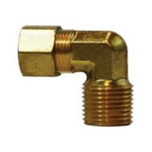 Midland Industries 18224 - MIDLAND INDUSTRIES 182 Tube OD Male NPTF Brass 90 deg Elbow