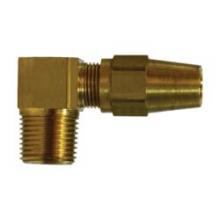 Midland Industries 38244 - MIDLAND INDUSTRIES 382 Tube OD Male NPTF Brass 90 deg Elbow