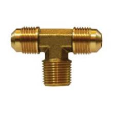 Midland Industries 04045-080608 - AMC® 04045 SAE 45 deg Male Flared SAE 45 deg Male Flared MNPT Brass Branch Tee