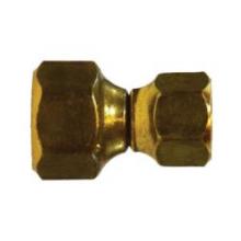 Midland Industries 10488 - MIDLAND INDUSTRIES 104 SAE 45 deg Female Flared SAE 45 deg Female Flared Brass Reducing Swivel Union