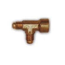 Midland Industries 04091-060808 - AMC® 04091 SAE 45 deg Flared FIP SAE 45 deg Flared Brass Run Tee