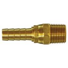 Midland Industries 07003-0404GP - AMC® 07003 Hose Barbed MNPTF Brass Swivel Adapter