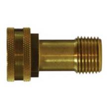 Midland Industries 30049 - MIDLAND INDUSTRIES 30 3/4 in FGH MNPTF Brass Straight Swivel Adapter