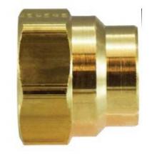 Midland Industries 38306 - MIDLAND INDUSTRIES 383 Tube Brass 125 psi Nut