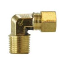 Midland Industries 700069-1212 - AMC® 700069-02 Compression MNPTF Brass 90 deg Elbow