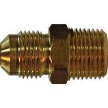 Midland Industries 704048-0404 - AMC® 704048 SAE 45 deg Male Flared MIP Brass Half Union Adapter