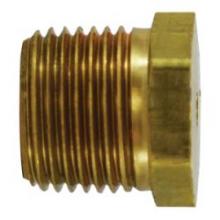 Midland Industries 706125-06 - AMC® 706125 MPT Brass Solid Hex Head Plug