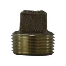 Midland Industries 738114-40 - AMC® 738114 MPT Bronze Solid Square Head Plug