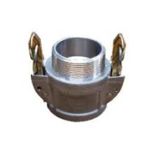 Midland Industries CGBSL-400-A1 - BUCHANAN RUBBER CGBSL Type B MNPT Aluminum Cam and Groove Self-Locking Crimplok Coupler