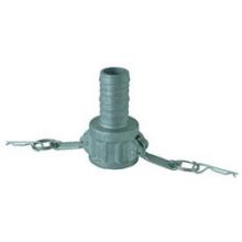 Midland Industries CGC-400-A1S - BUCHANAN RUBBER CGC Type C Hose Barbed Aluminum Cam and Groove Coupler