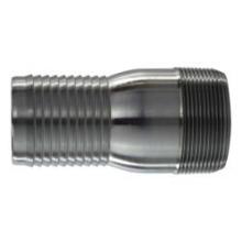 Midland Industries CNT-075-S - BUCHANAN RUBBER CNT Hose Barbed MPT Steel Plain Combination King Nipple