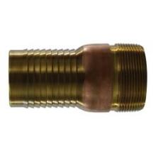 Midland Industries CNT-400-B - BUCHANAN RUBBER CNT Hose Barbed MPT Brass Combination King Nipple