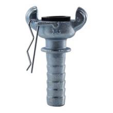 Midland Industries HE-038-SP - BUCHANAN RUBBER HE Hose Barbed Twist Claw Universal Hose End