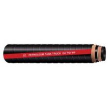 Midland Industries TLBS150-200 - BUCHANAN RUBBER TLBS150 150 psi Nitrile Rubber Tube Black with Smooth Red Stripe Tank Truck Hose